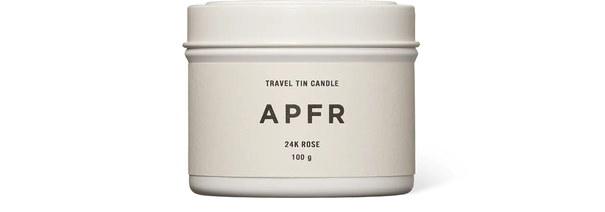 Travel Tin Candle – APFR｜アポテーケ フレグランス